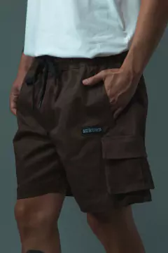 SHORT CARGO NICE MARROM - comprar online