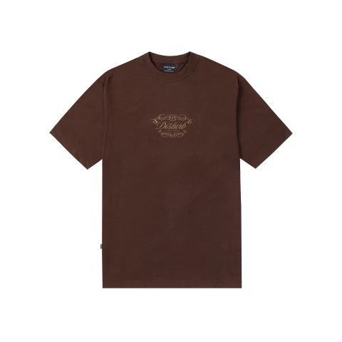 CLASSIC FLAVAS T-SHIRT IN BROWN DISTURB
