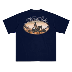 Camiseta Oodles "String" Blue