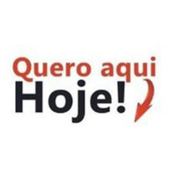 Tatuagem Quero Aqui Hoje Adesiva Temporária (Unidade)