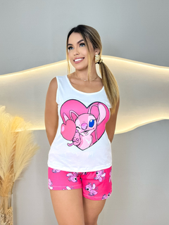 Baby Doll De Regata - Angel Sentada F. Pink (1014) - Perfect Girl