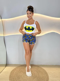 Kit Casal Cropped - Batman (258) na internet