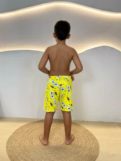 Samba Canção Infantil Masculino - Bob Esponja (102) na internet