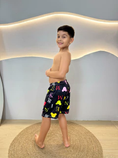 Samba Canção Infantil Masculino - Casal Mickey Sentados (1375) na internet