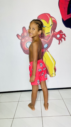 Pijama Infantil Masculino Samba Canção - Duff Red (549) - comprar online