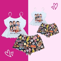 Baby Doll Kit Mãe & Filha Alça - Friends (108)