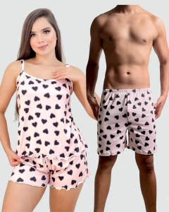 Kit Casal Alça Full - Gato Gothic (30) - comprar online