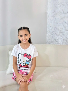 Baby Doll Manga Infantil - Hello Kitty Sorvete Poá (917) - comprar online