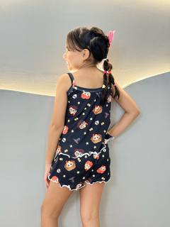 Baby Doll Alça Infantil Full - Harry Potter Cabeças (1136) na internet