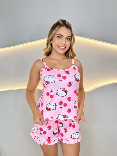 Baby Doll Alça Bababo Full - Hello Kitty Cerejas (1449) - comprar online