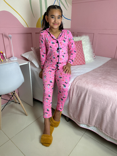 Americano Infantil Longo de Inverno - Sereia Color F.Rosa (644) - comprar online