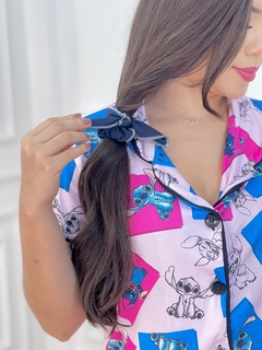 Imagem do KIT COM 10 SCRUNCHIE - XUXINHA DE CABELO VARIADO