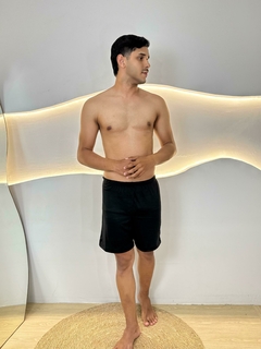 Pijama Masculino Samba Canção Liso - Liso Preto (588) - comprar online