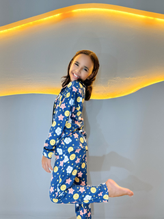 Americano Infantil Longo de Inverno - Lua e Nuvem (92) - comprar online