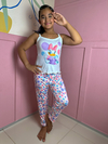 Pijama Longo De Alça Inverno Infantil - Margarida Bolinhas (60)