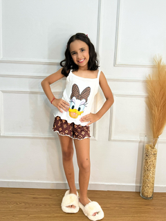Baby Doll Alça Infantil - Margarida Louis Vuitton (19)