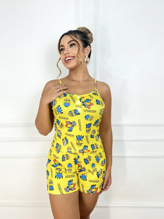 Baby Doll Alça Tapeta - Minions Mega Fone (1187) - comprar online