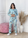 Pijama Longo Max Cropped M. Longa Full - Minnios Bananas (793)