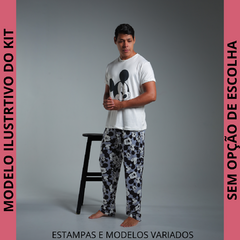 Imagem do KIT LD MASCULINO LONGO DE INVERNO & MANGA CURTA 10 PEÇAS - MODELOS TAMANHOS VARIADO M/G /GG