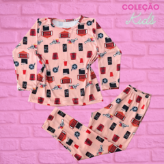 Pijama Longo De Inverno Infantil Full - Netflix Joelma (39)