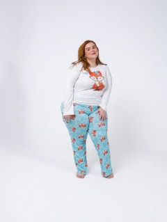 Pijama Longo De Inverno - Raposa Verde (33) - comprar online