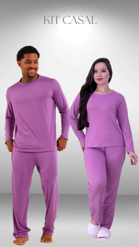 Kit Casal Longo Liso - Roxo (603) - comprar online
