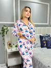 Americano Longo de Inverno - Stitch & Angel Sentados (919) - comprar online