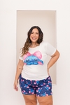 Baby Doll De Manga - Stitch Big Laço (904) - comprar online