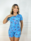 Baby Doll De Manga Full - Stitch Bolhas Coração (873) - comprar online