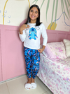 Pijama Longo De Inverno Infantil - Stitch Bravo (181)