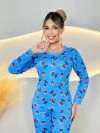 Pijama Longo De Inverno Full - Stitch Futebol Americano (1210) - comprar online