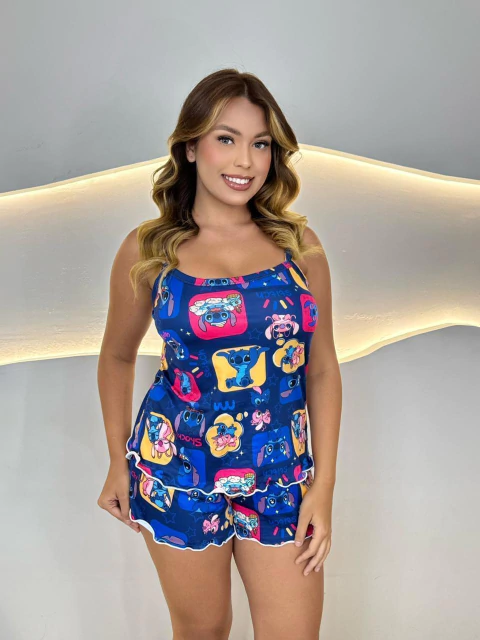 Baby Doll Alça Full - Stitch Hello Boow (949) - comprar online