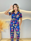 Americano Longo M. Curta - Stitch Hello Boow (949) - comprar online