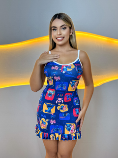 Camisola Babado - Stitch Hello boow (949) - comprar online