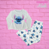 Pijama Longo De Inverno Infantil - Stitch Virgínia (63)