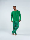 Pijama Masculino Longo de Inverno - Super Homem Hulk (548)