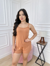 Baby Doll Alça Liso - Telha (599) - comprar online