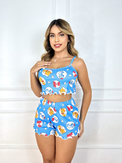 Baby Doll Cropped Ondinha Full - Tom & Jerry Baby Círculo (1190) - comprar online