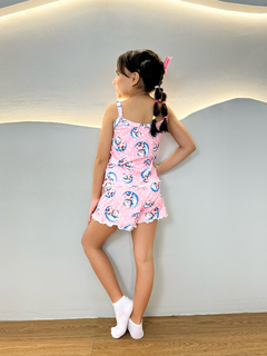 Baby Doll Alça Infantil Full - Ursinho Lua F. Rosa (1080) na internet