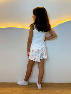 Baby Doll Alça Infantil - Ursinho Nuvem Cinza (1082) na internet