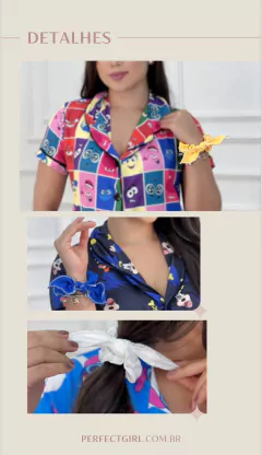 KIT COM 10 SCRUNCHIE - XUXINHA DE CABELO VARIADO 0001