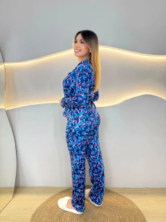 Longo Americano de Inverno S/ Viés - Stitch Ohana Miniatura (1414) - Perfect Girl