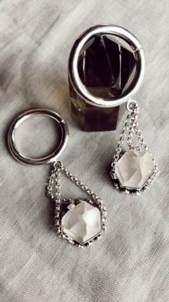 Alargador de Prata Diamond