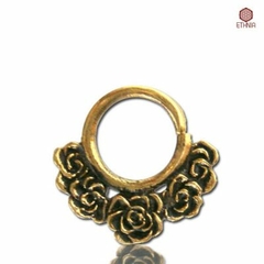 Piercing de Septo Dourado