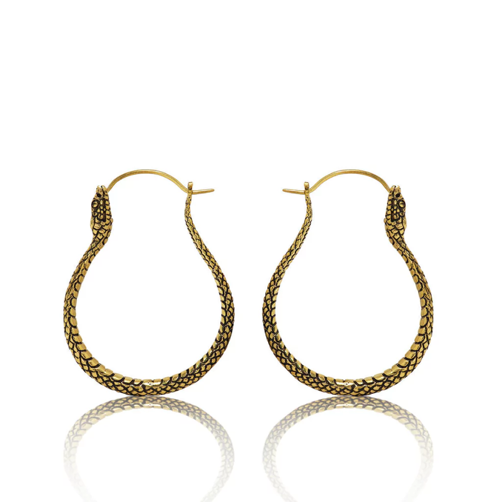 Brinco Snake Dourado