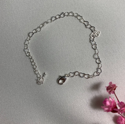 Pulseira de coração