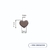 Puntera Zamac Ø4mm - Ø5mm × 500 unidades - Corazón
