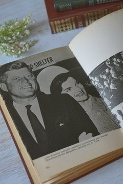 Livro antigo em capa dura "Kennedy" - loja online
