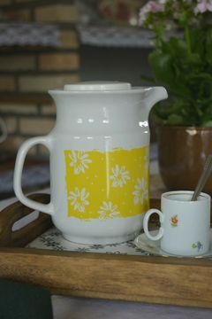 Bule Pozzani "Margaridas" - comprar online