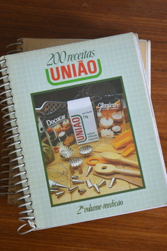 Imagem do Coleção de livros "200 Receitas União" - INCLUI CASE (anos 80)